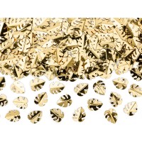 Arany pálmalevél asztali konfetti