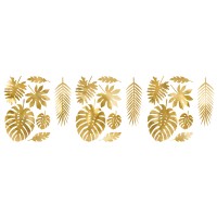 Pálmalevelek dekor (arany)