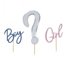Boy or Girl tortadísz