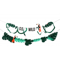 "Go Wild" Dzsungel Girland (Meri Meri)