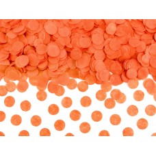 Narancssárga asztali konfetti